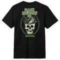 Brixton Bass Brains Skull T-Shirt — Black / White Homme-BRIXTON-Industrie