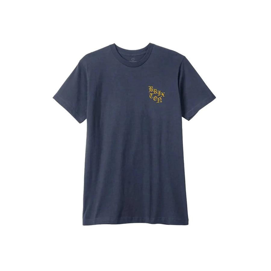 Brixton Be Kind T-Shirt — Washed Navy / Sunset