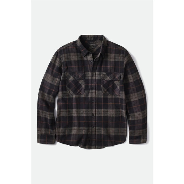 Brixton BOWERY FLANNEL BKCHR