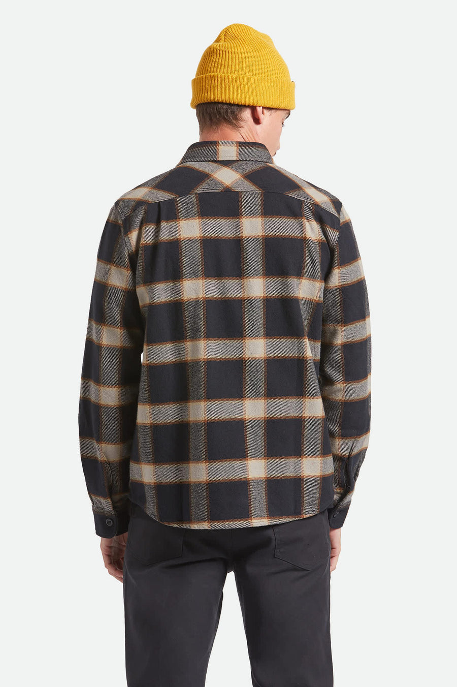 Brixton Bowery Heavy Weight L/S Flannel Homme-BRIXTON-Industrie