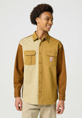 CASEY COLORBLOCK SHIRT MONKS ROBE WRANGLER 1