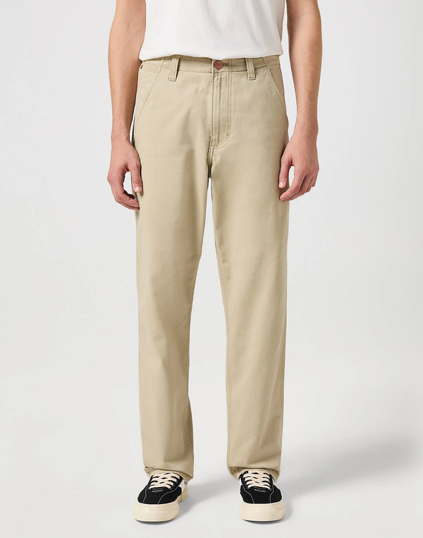 Wrangler Casey Jones Chino Relaxed — Saddle