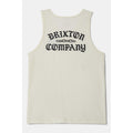 Brixton Chains Tank Top — Off White / Robust Red Homme-BRIXTON-Industrie