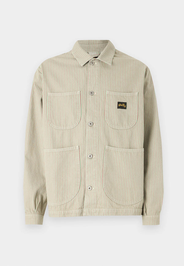 Stan Ray Coverall Jacket — Quiet Green Hickory