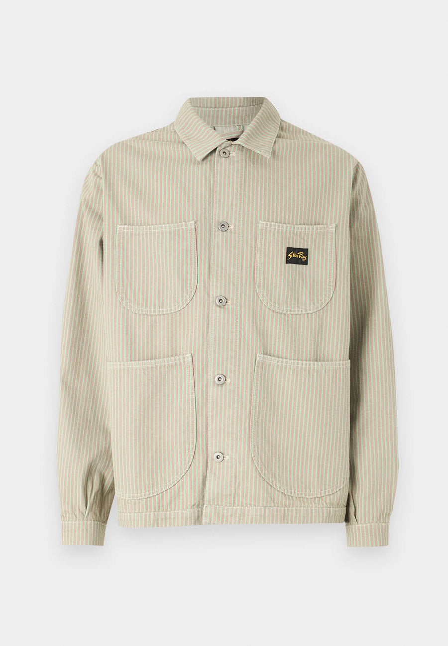Stan Ray Coverall Jacket — Quiet Green Hickory