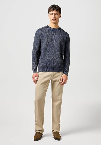 CREWNECK SWEATER NAVY WRANGLER 3