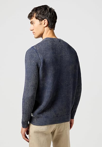 CREWNECK SWEATER NAVY WRANGLER 4