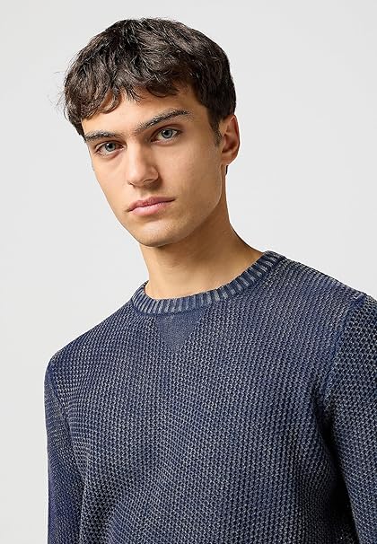 CREWNECK SWEATER NAVY WRANGLER 5