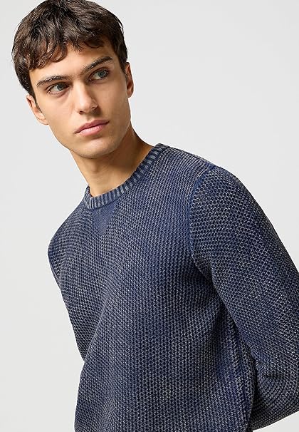 CREWNECK SWEATER NAVY WRANGLER 6