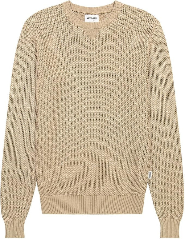 Wrangler Crewneck Sweater — Timberwolf
