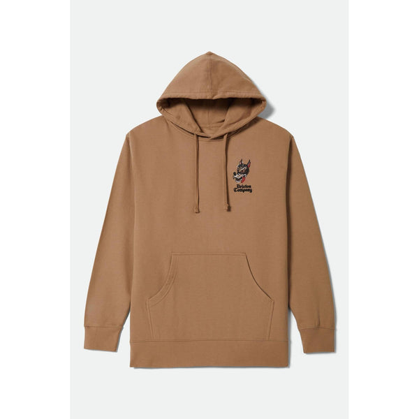 Brixton Dawg Hoodie — Sandstone