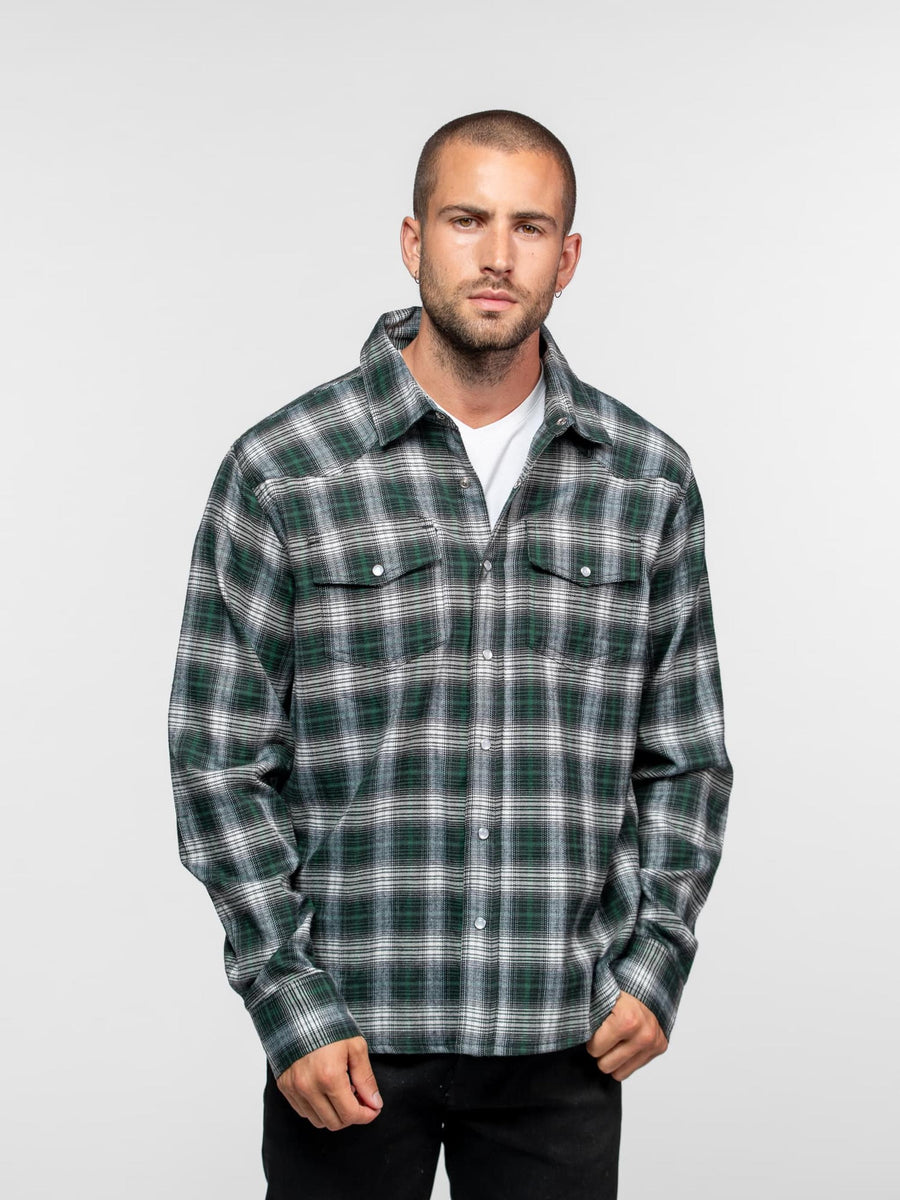 Daytona73 Chemise Burns — Green