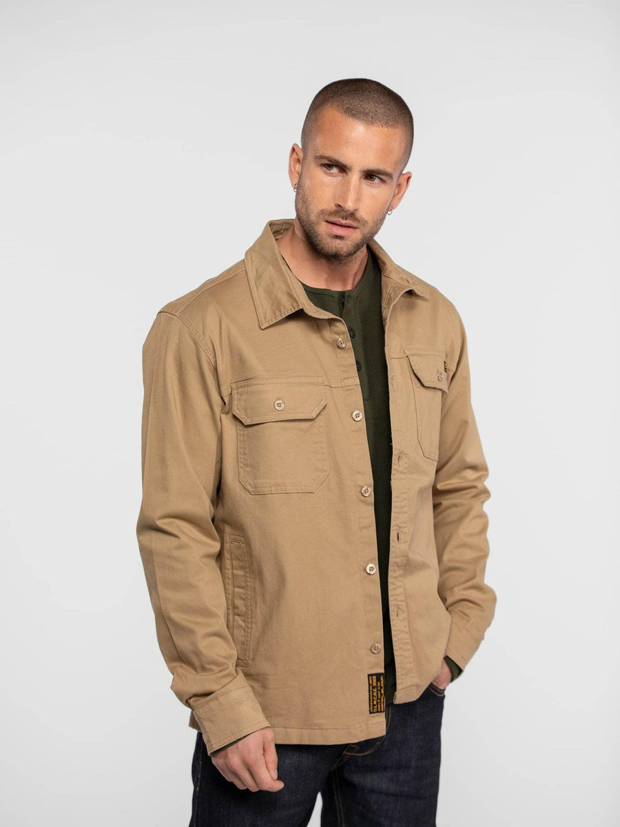 Daytona73 Comdrill Broken Twill — Beige Homme-DAYTONA73-Industrie