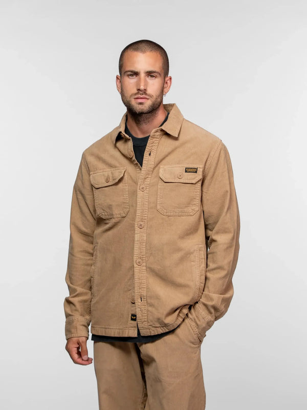 Daytona73 Chemise Farnham — Beige / Khaki Green