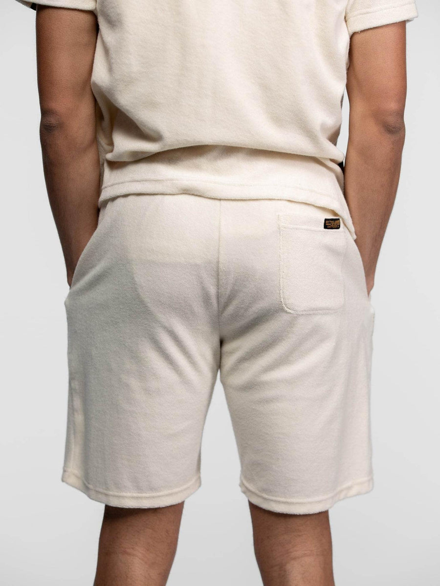 Daytona73 Fresno Short Éponge — Corail / Natural / Navy-DAYTONA73-Industrie