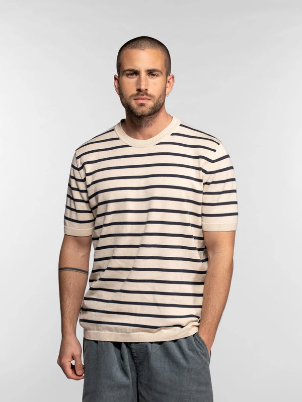 Daytona73 Holt Polo — Natural / Navy-DAYTONA73-Industrie