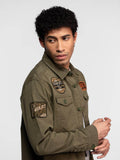 Daytona73 Jeffmarti Overshirt — Khaki Green-DAYTONA73-Industrie