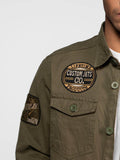 Daytona73 Jeffmarti Overshirt — Khaki Green-DAYTONA73-Industrie