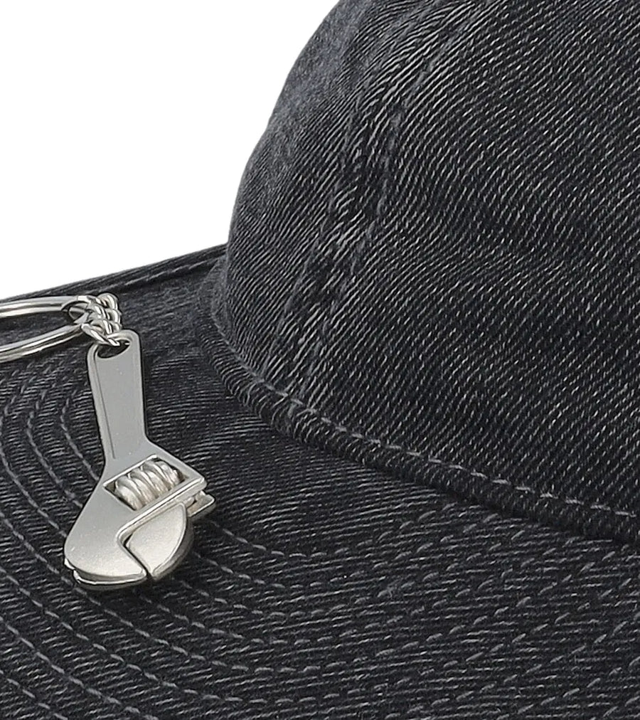 ENGINEER CAP DENIM GARAGE THEME   6