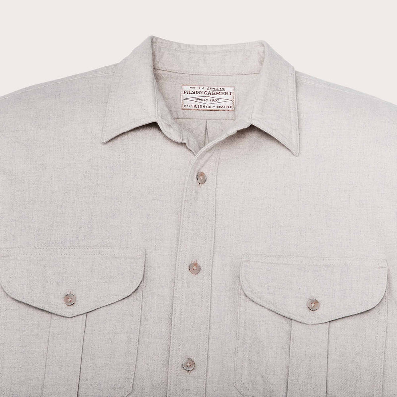FILSON ALASKAN GUIDE SHIRT NATURAL HEATHER 4
