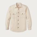 Filson Chemise Natural Twill Guide Shirt — Natural Seed