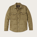 Filson Chemise-Veste Cover Cloth Quilted Jac-Shirt — Olive Drab