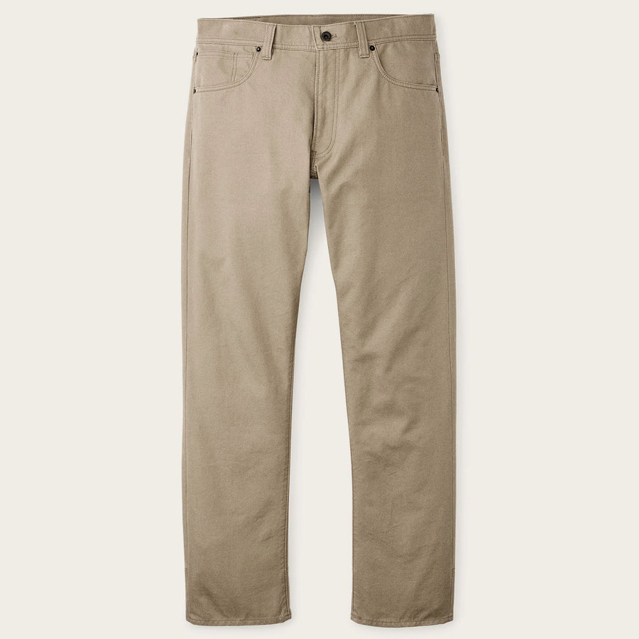 Filson Pantalon Dry Tin 5-Pocket — Whiskey / Gray Khaki