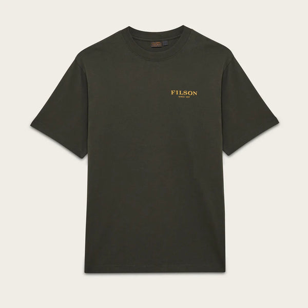 Filson 6.5oz Cotton Jersey T-Shirt — Rosin / Beige