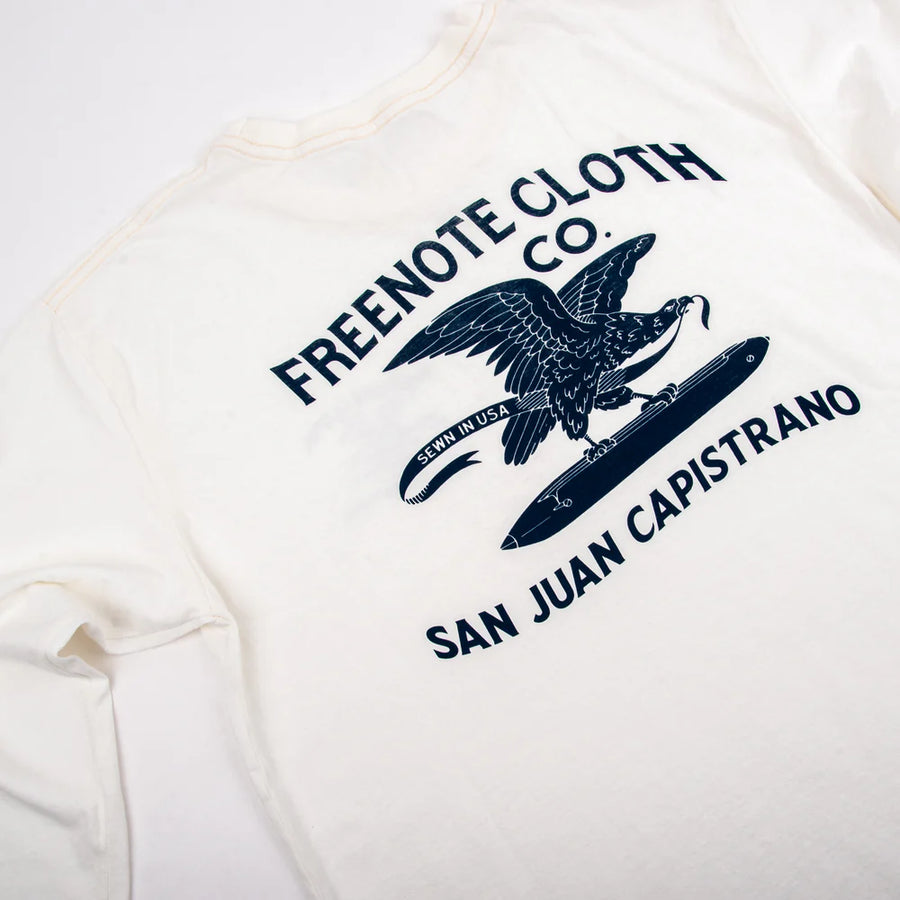 FREENOTE 9 OUNCE TEE LS EAGLE 2
