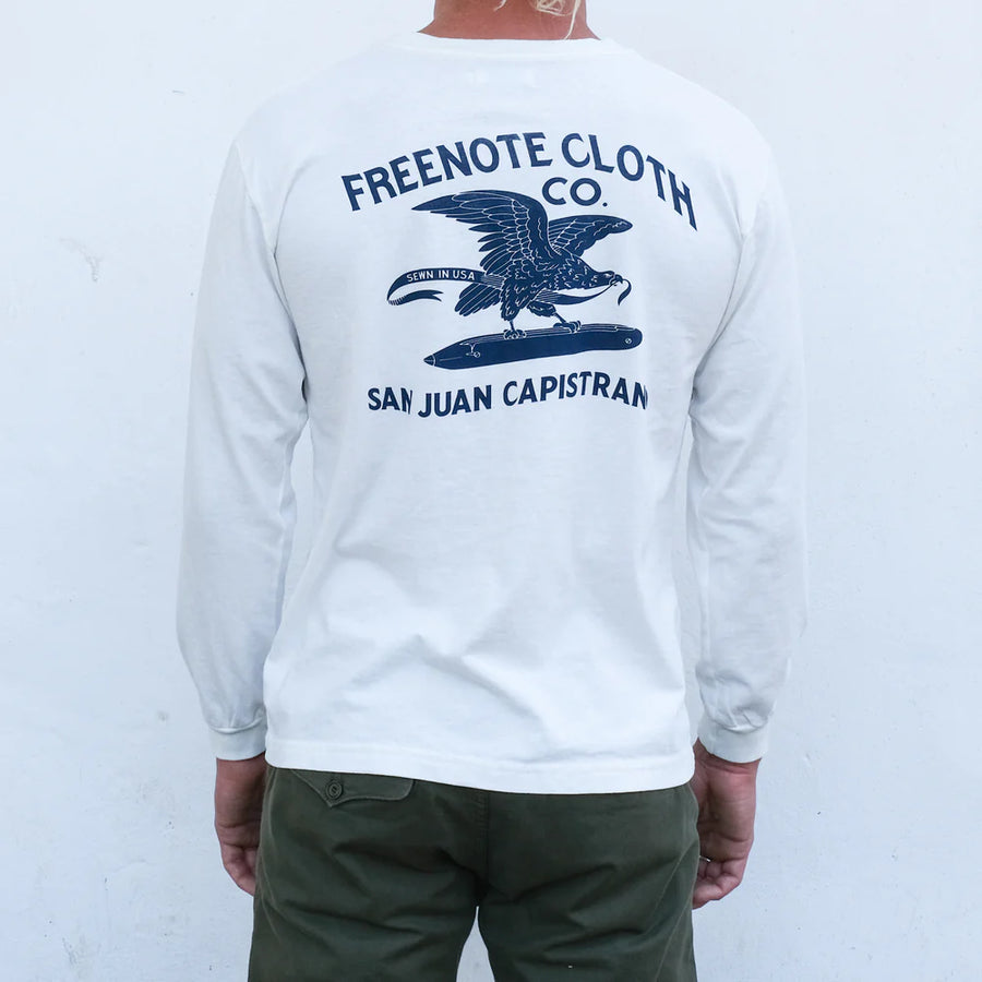 FREENOTE 9 OUNCE TEE LS EAGLE 7