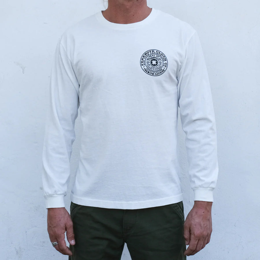 FREENOTE 9 OUNCE TEE LS SEAL 5