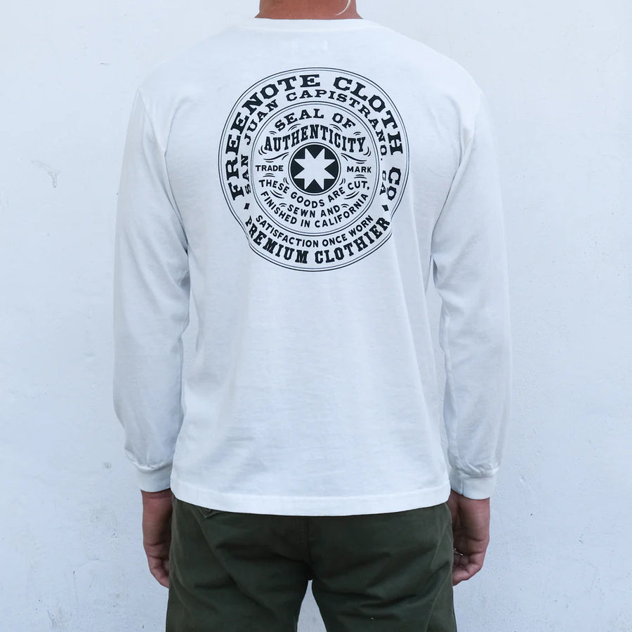 FREENOTE 9 OUNCE TEE LS SEAL 6