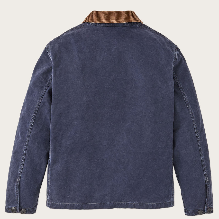 Filson Canvas Outfitter Jacket Blue 2
