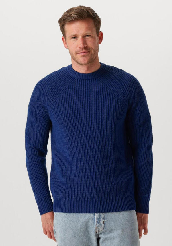 Forêt Delta Wool Knit — Blue