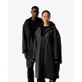 Hunter Cocoon Cloak — Black / Kambaba