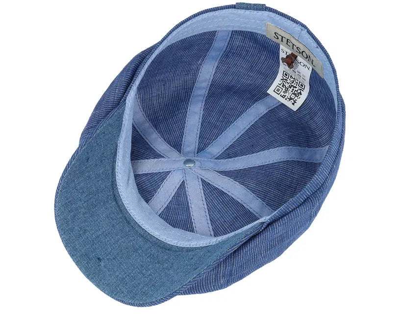 HATTERAS LINEN STRIPE BLUE   4