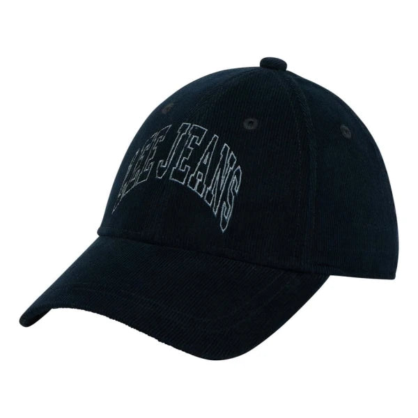 Lee Casquette Cord Cap — Washed Black