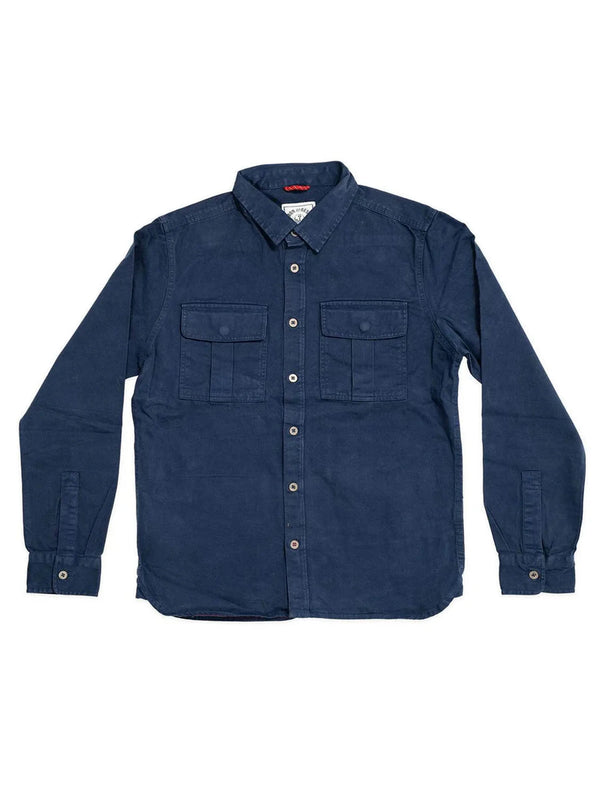 Iron and Resin Chemise Canyon Shirt — Navy