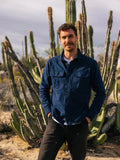 Iron and Resin Canyon Shirt — Navy Homme-IRON AND RESIN-Industrie