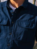 Iron and Resin Canyon Shirt — Navy Homme-IRON AND RESIN-Industrie