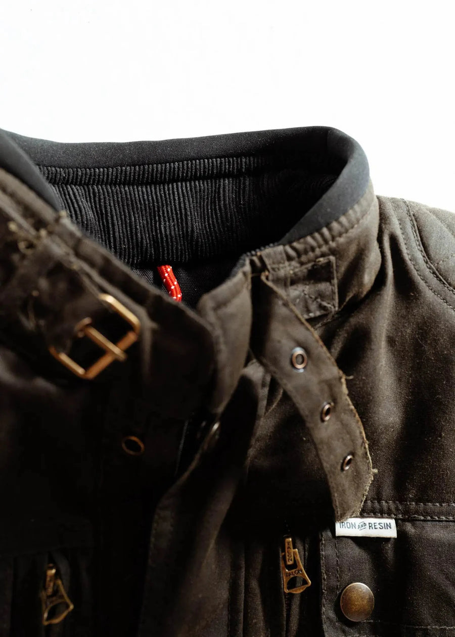 Iron and Resin Enduro Jacket V2 — Dark Olive Homme-IRON AND RESIN-Industrie
