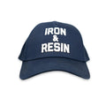 Iron and Resin Casquette INR Hat — Navy / Black