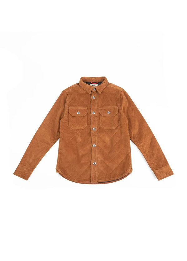 Iron and Resin Chemise Keystone Corduroy — Rust