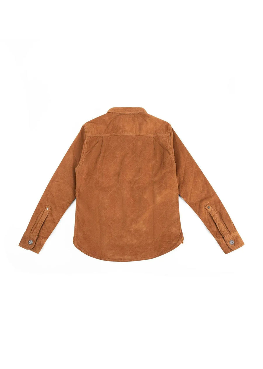 Iron and Resin Keystone Corduroy Shirt — Rust-IRON AND RESIN-Industrie