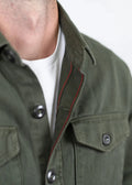 Iron and Resin Mission Denim Shirt — Olive Homme-IRON AND RESIN-Industrie
