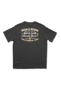 Iron and Resin Moto Club Tee — Dark Slate-IRON AND RESIN-Industrie