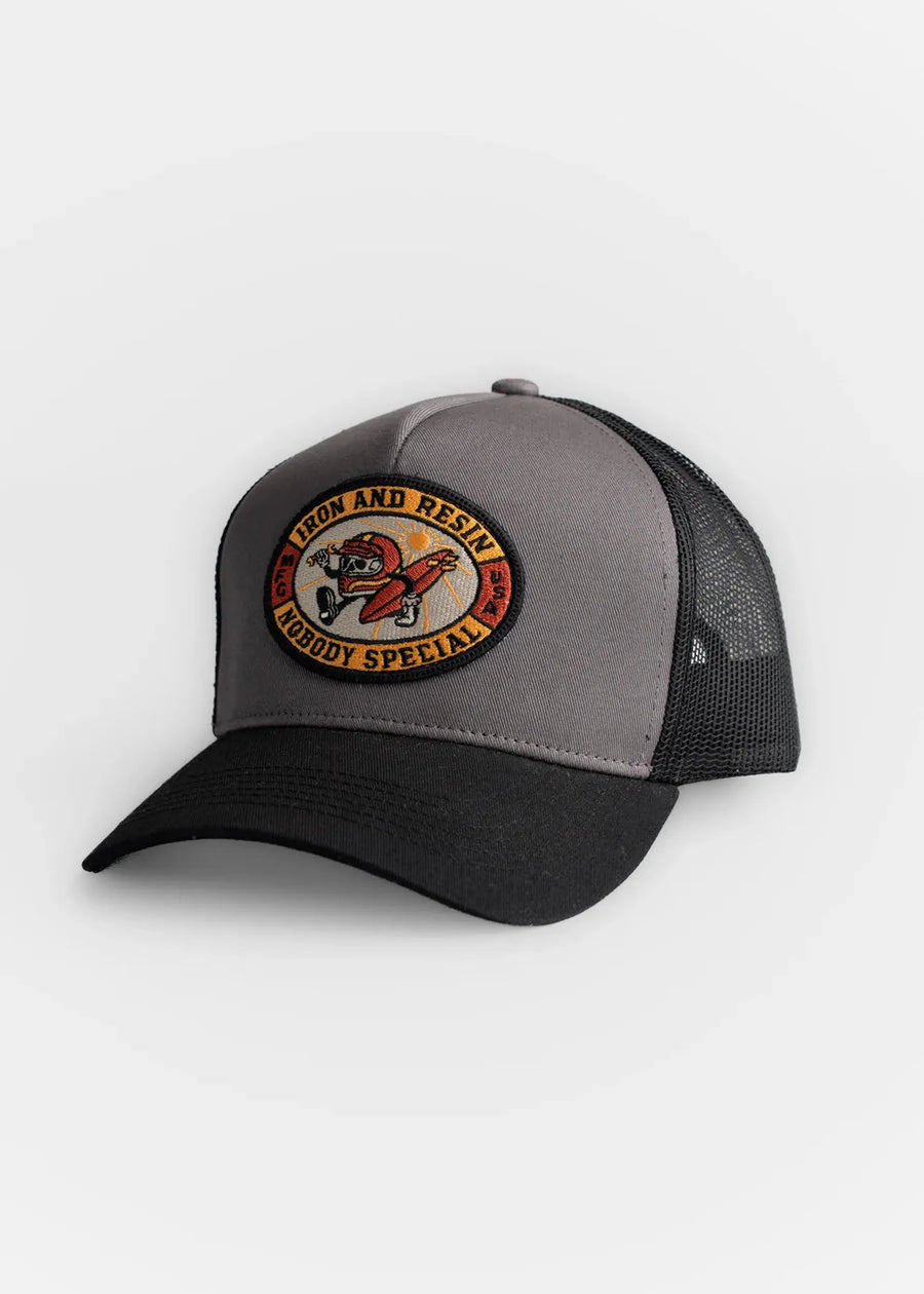 Iron and Resin Nobody Special Hat — Grey Homme-IRON AND RESIN-Industrie