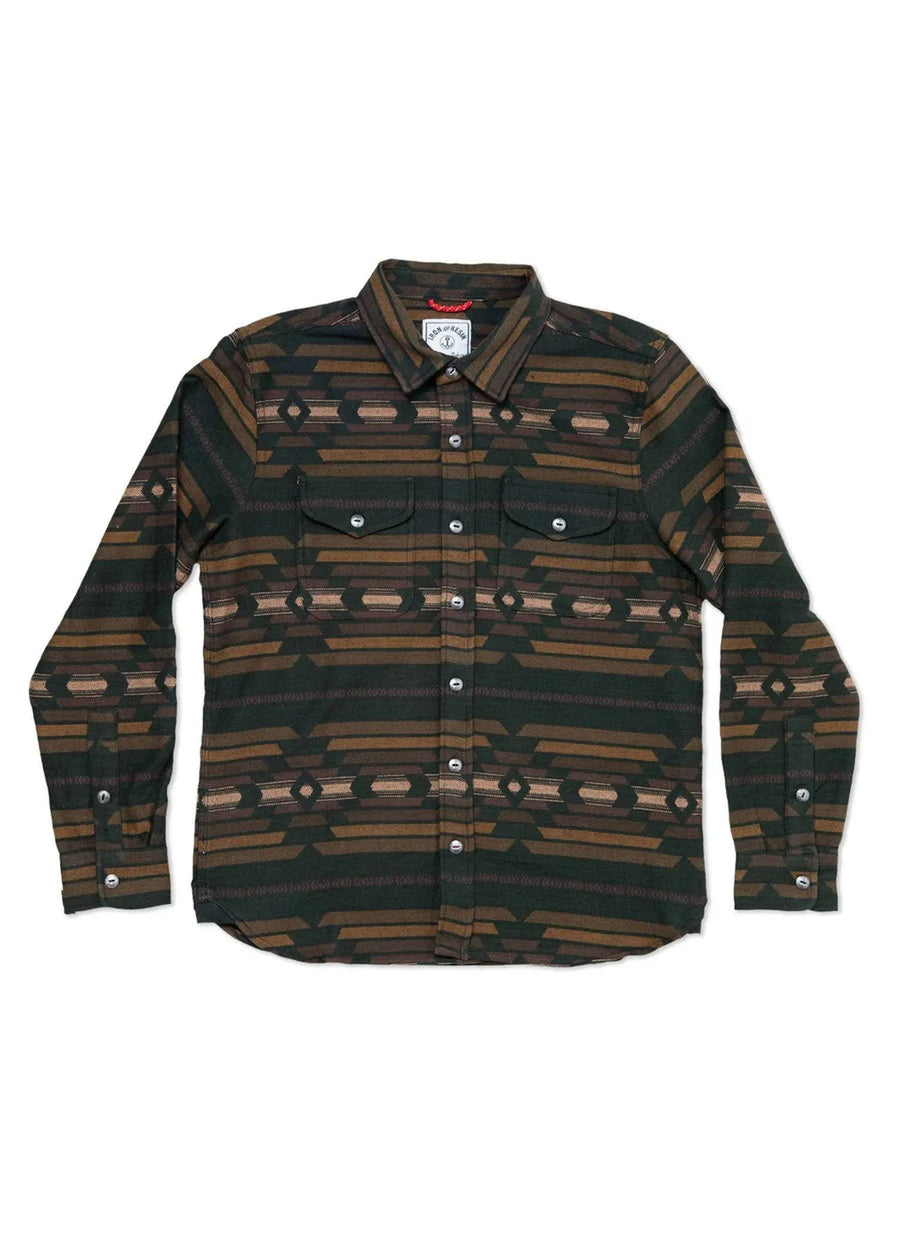 Iron and Resin Chemise Obispo Shirt — Green