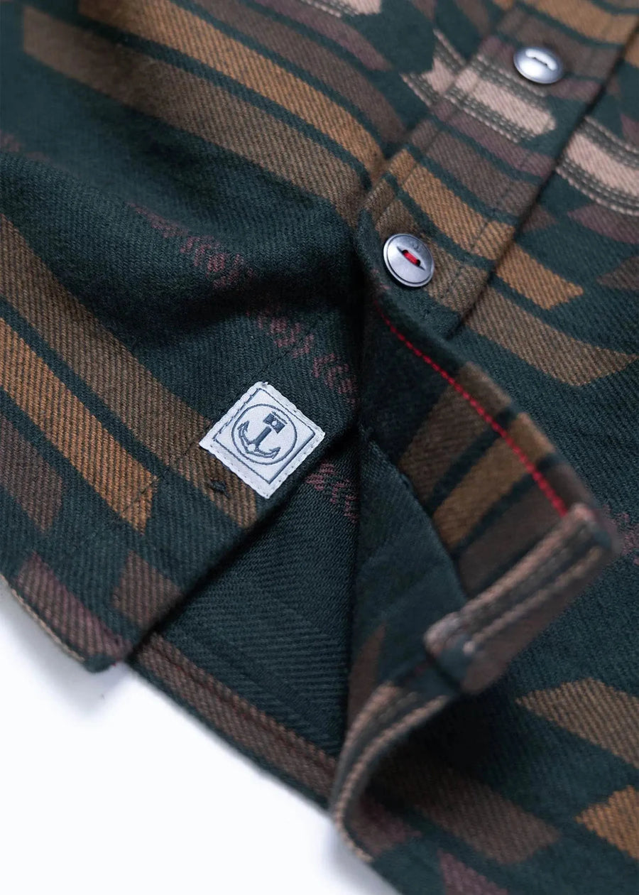 Iron and Resin Obispo Shirt — Green Homme-IRON AND RESIN-Industrie
