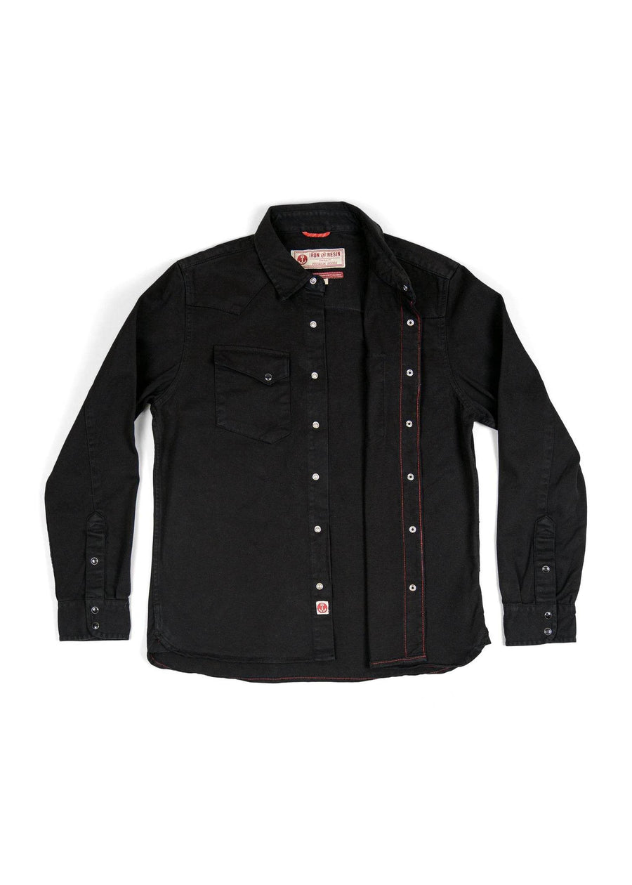 Iron and Resin Reno Shirt — Natural / Black Homme-IRON AND RESIN-Industrie